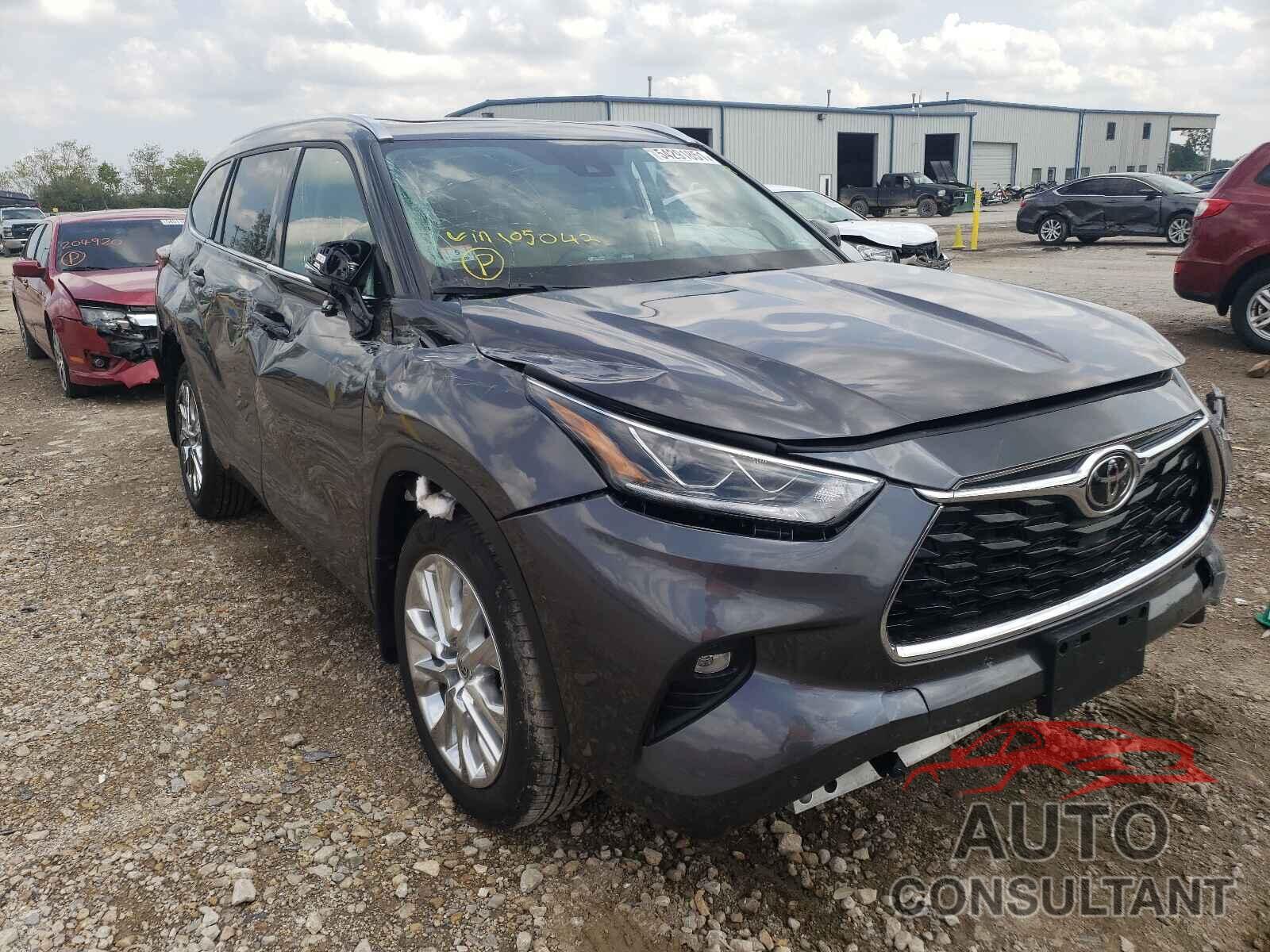 TOYOTA HIGHLANDER 2021 - 5TDDZRBH0MS105042