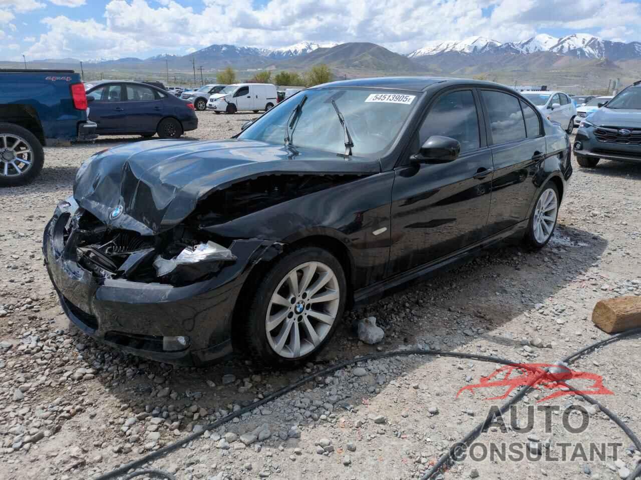 BMW 3 SERIES 2011 - WBAPH7C55BE676163