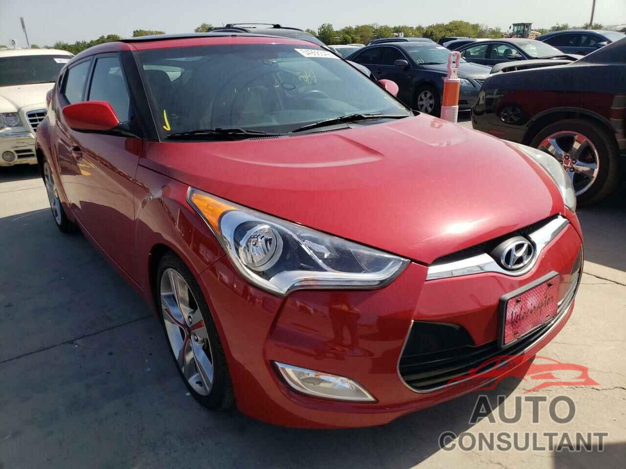 HYUNDAI VELOSTER 2017 - KMHTC6AD4HU321046