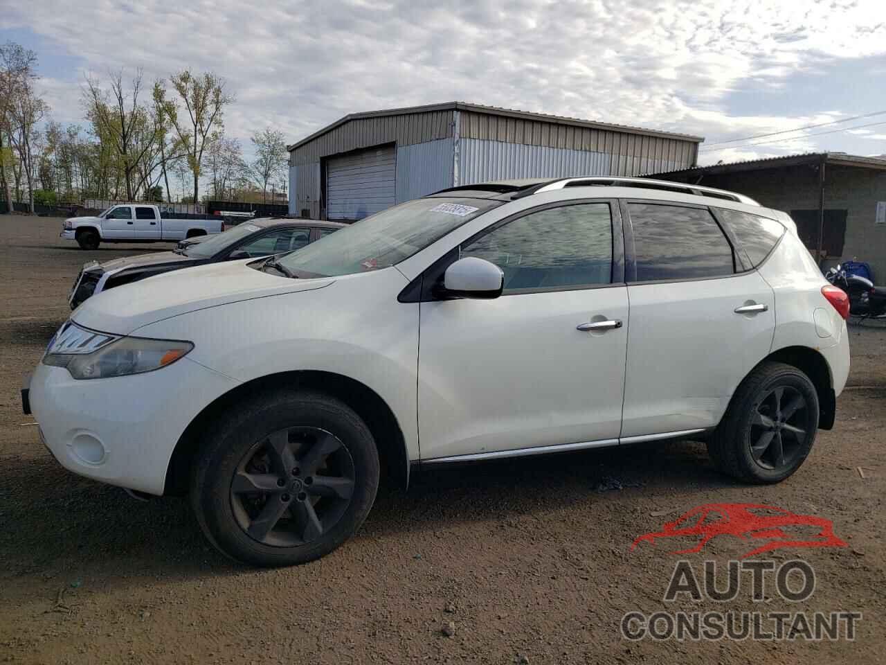 NISSAN MURANO 2010 - JN8AZ1MW3AW134146