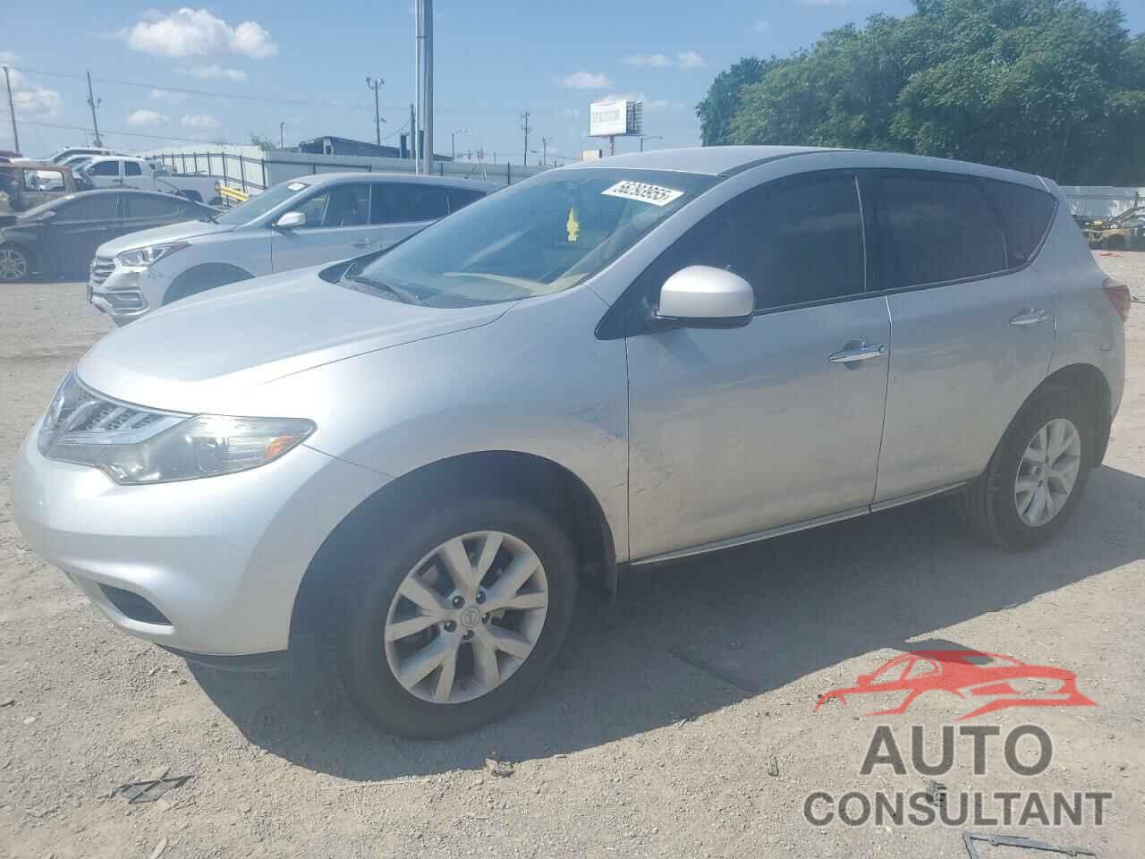 NISSAN MURANO 2012 - JN8AZ1MU1CW117671