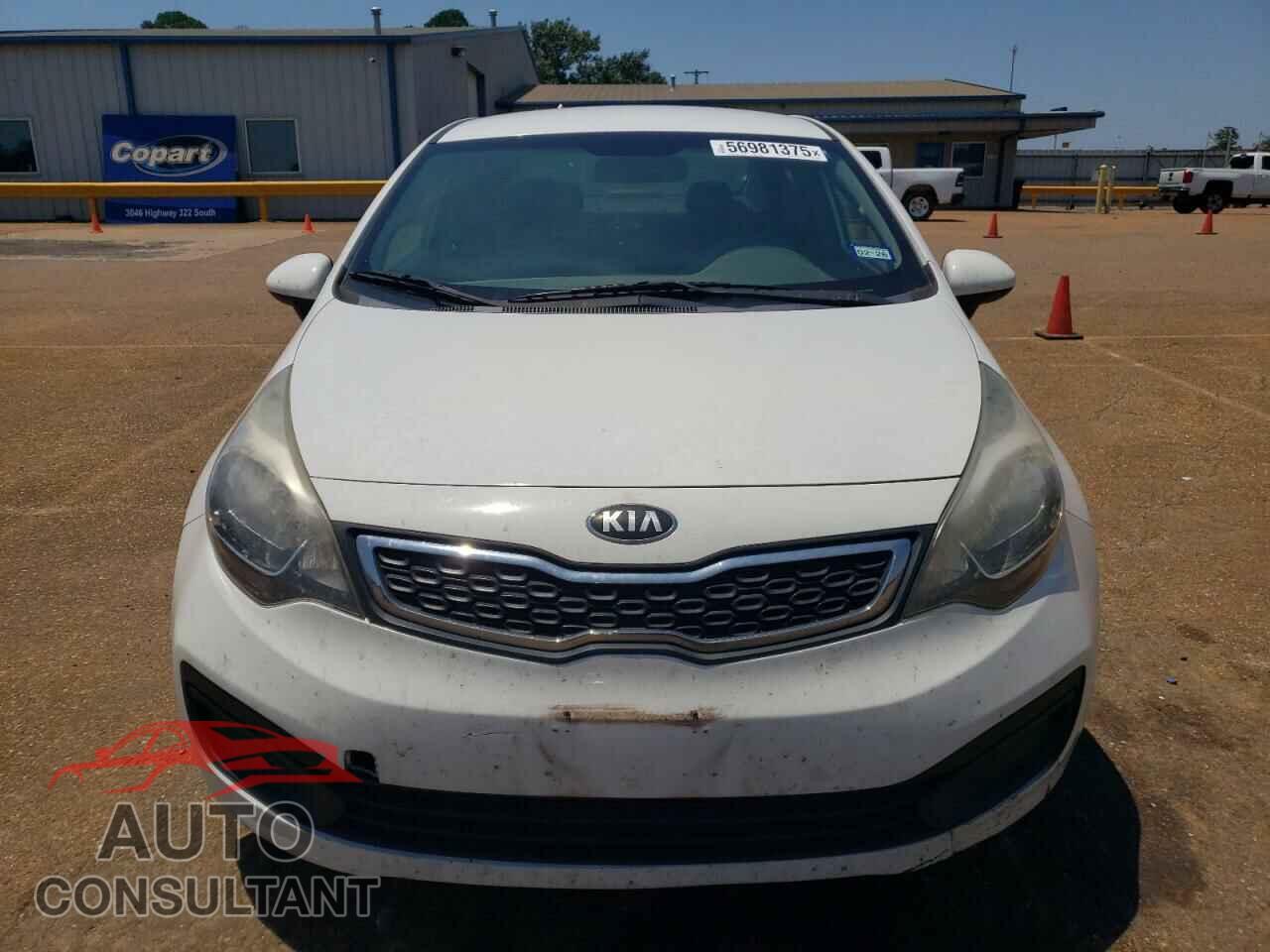 KIA RIO 2013 - KNADN4A37D6294368