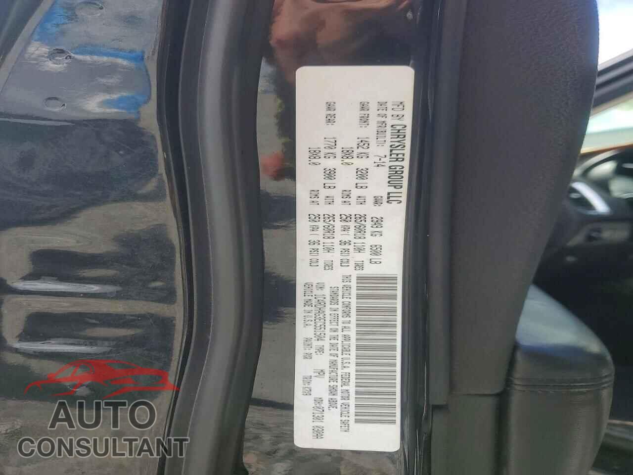DODGE DURANGO 2014 - 1C4RDHAG3EC551504
