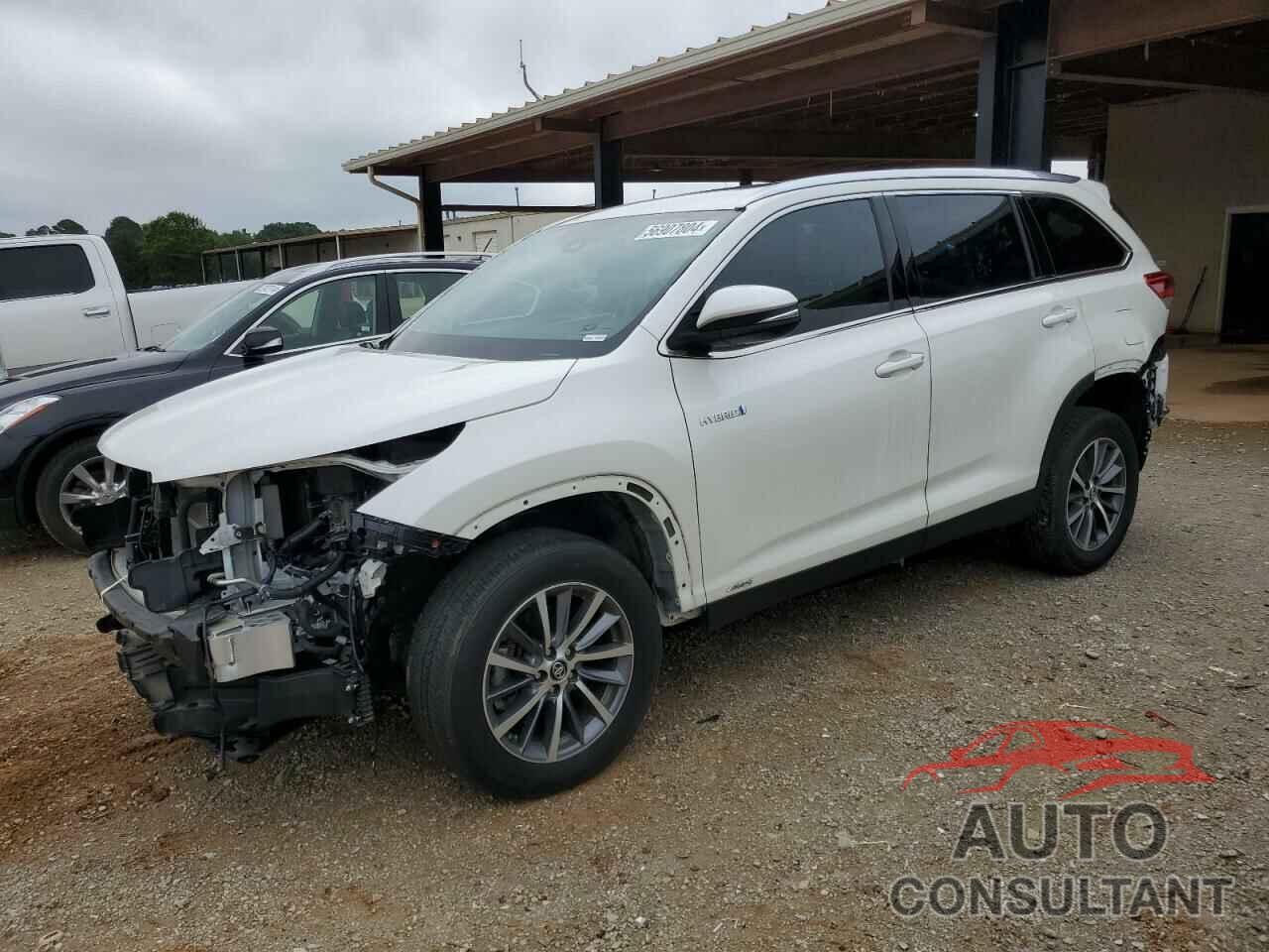 TOYOTA HIGHLANDER 2019 - 5TDJGRFH8KS075983