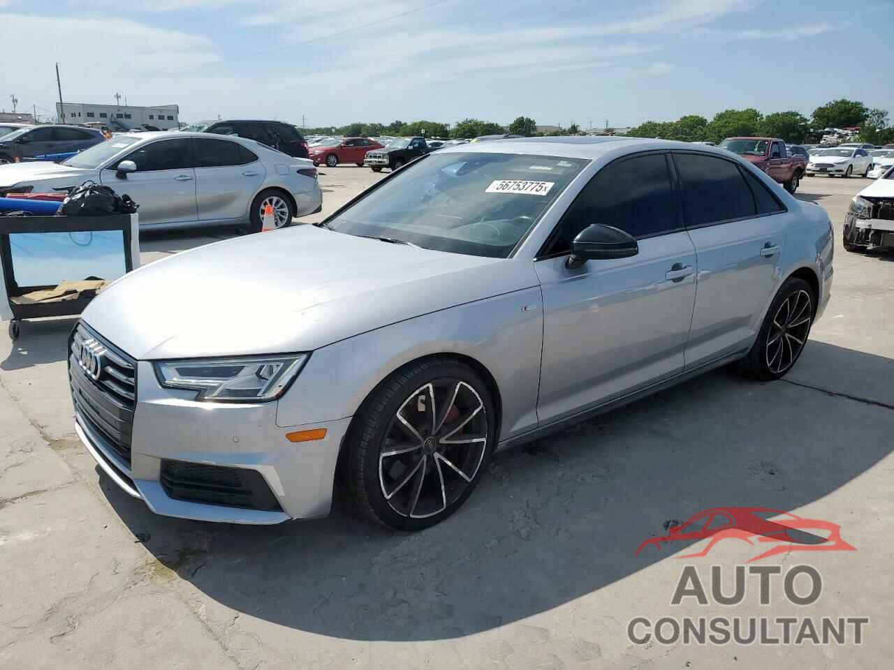 AUDI A4 2018 - WAUENAF49JA101537