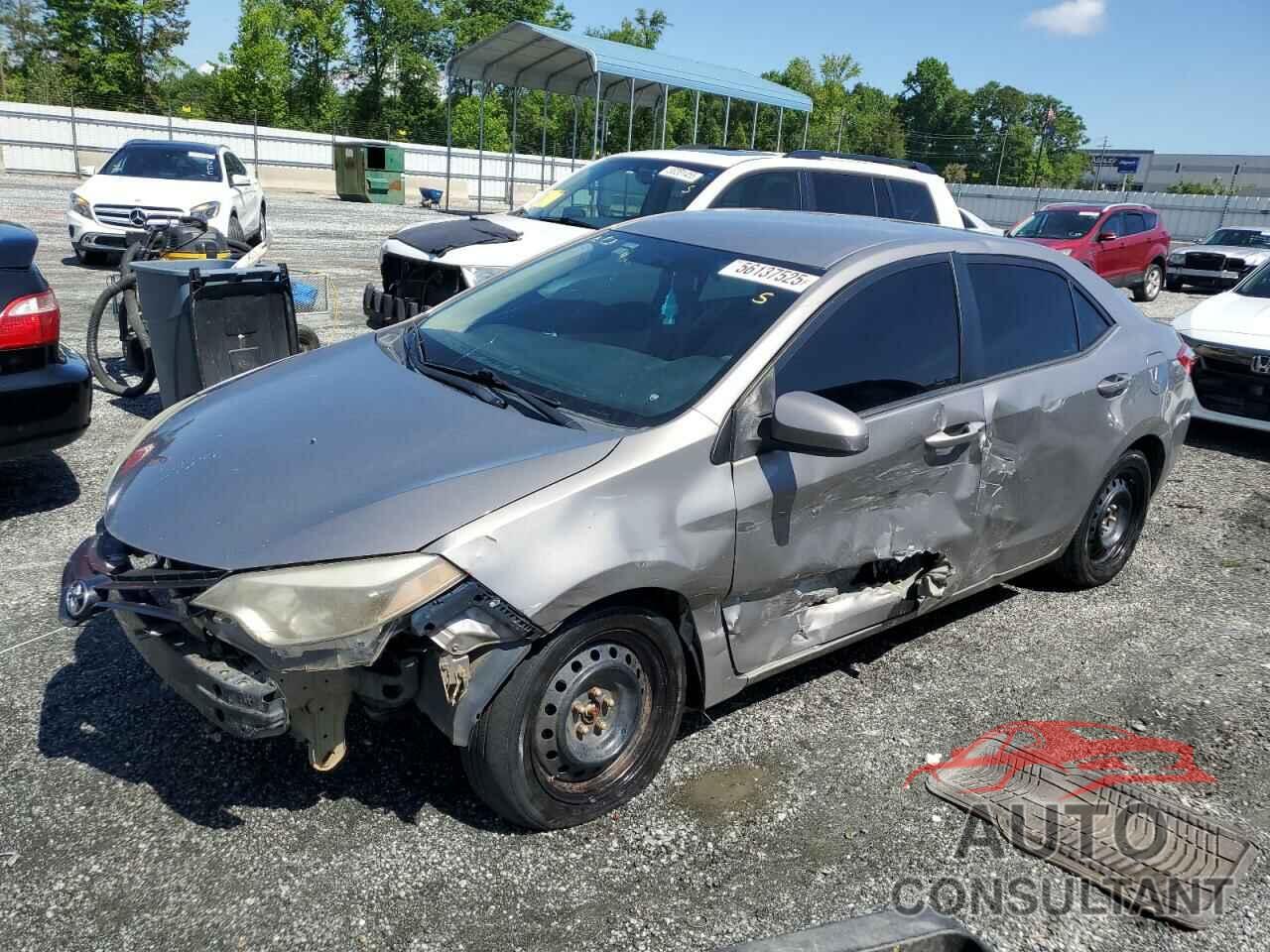 TOYOTA COROLLA 2014 - 2T1BURHE6EC148720
