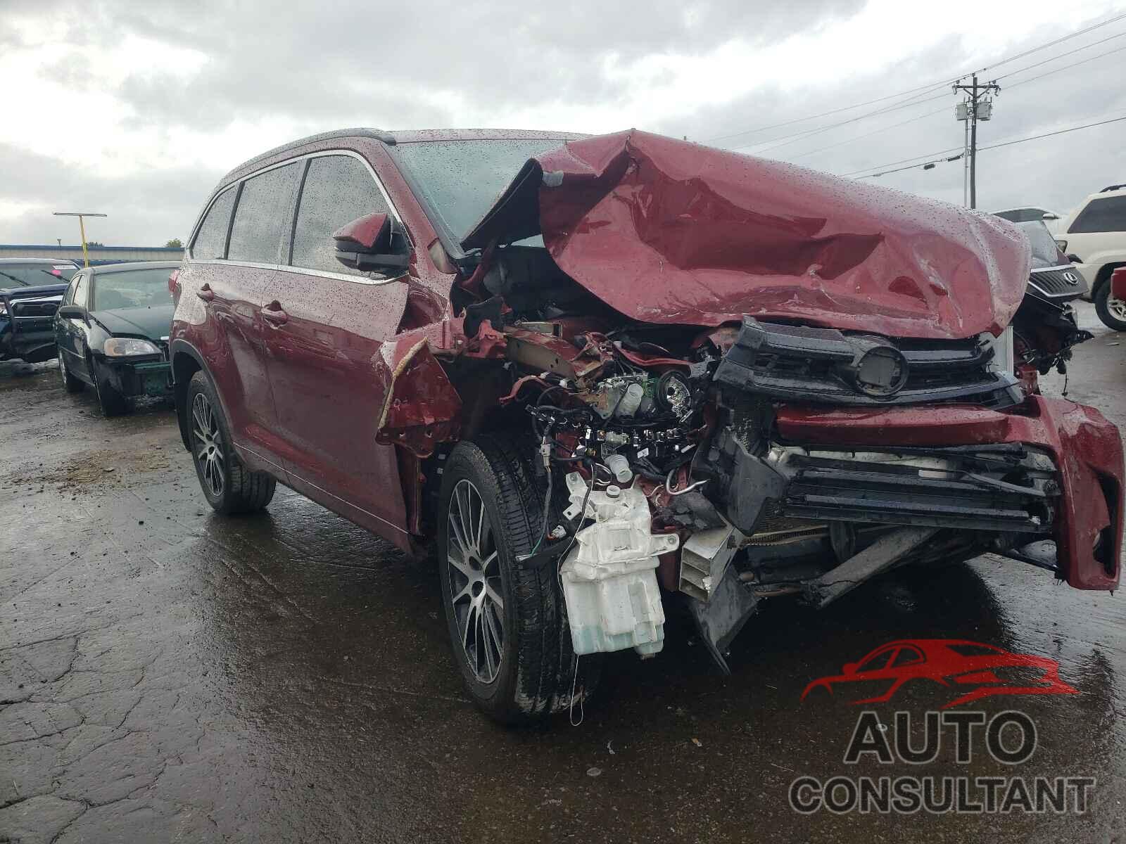 TOYOTA HIGHLANDER 2018 - 5TDKZRFHXJS540163