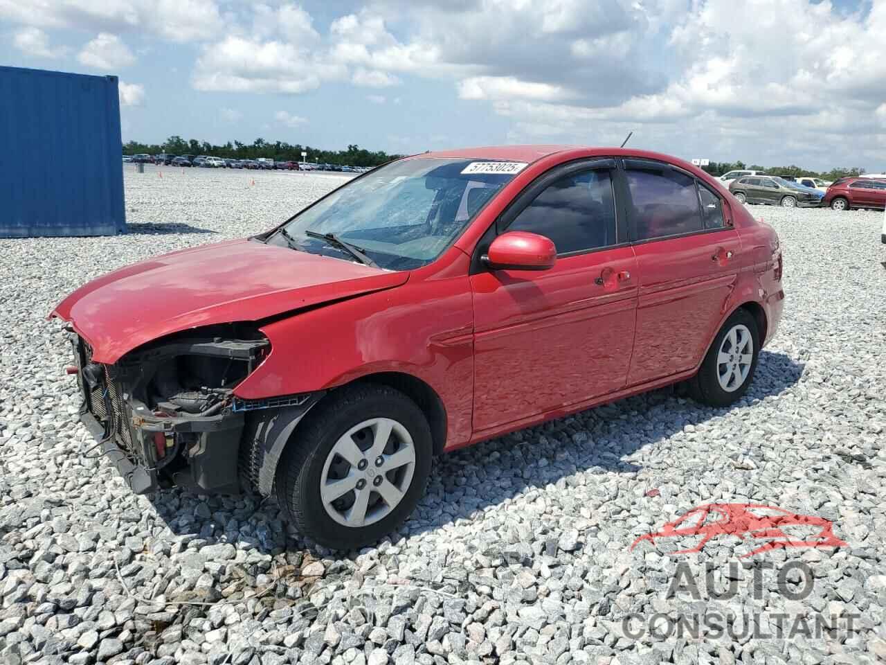 HYUNDAI ACCENT 2011 - KMHCN4AC6BU621572