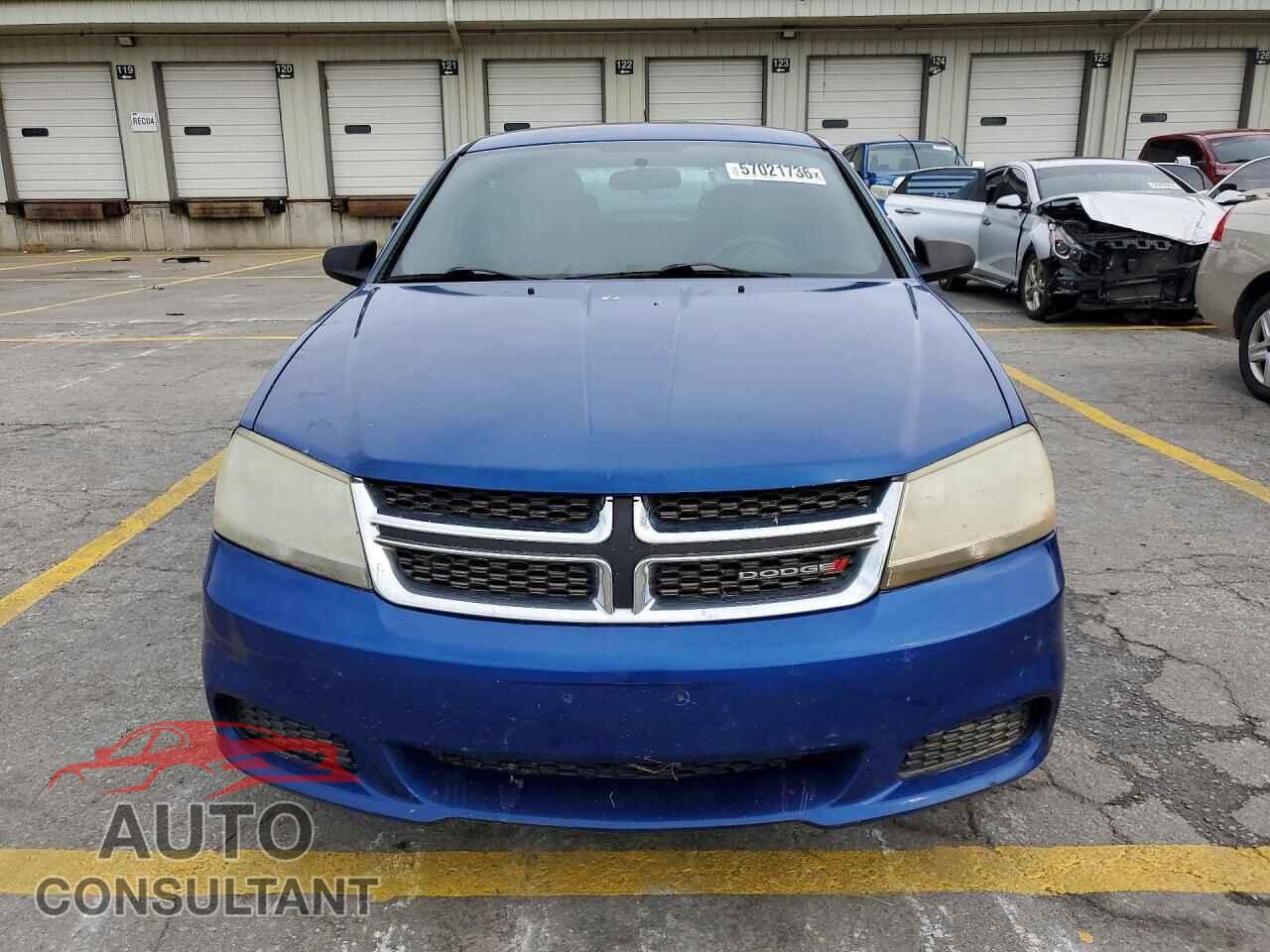 DODGE AVENGER 2013 - 1C3CDZAG2DN748120