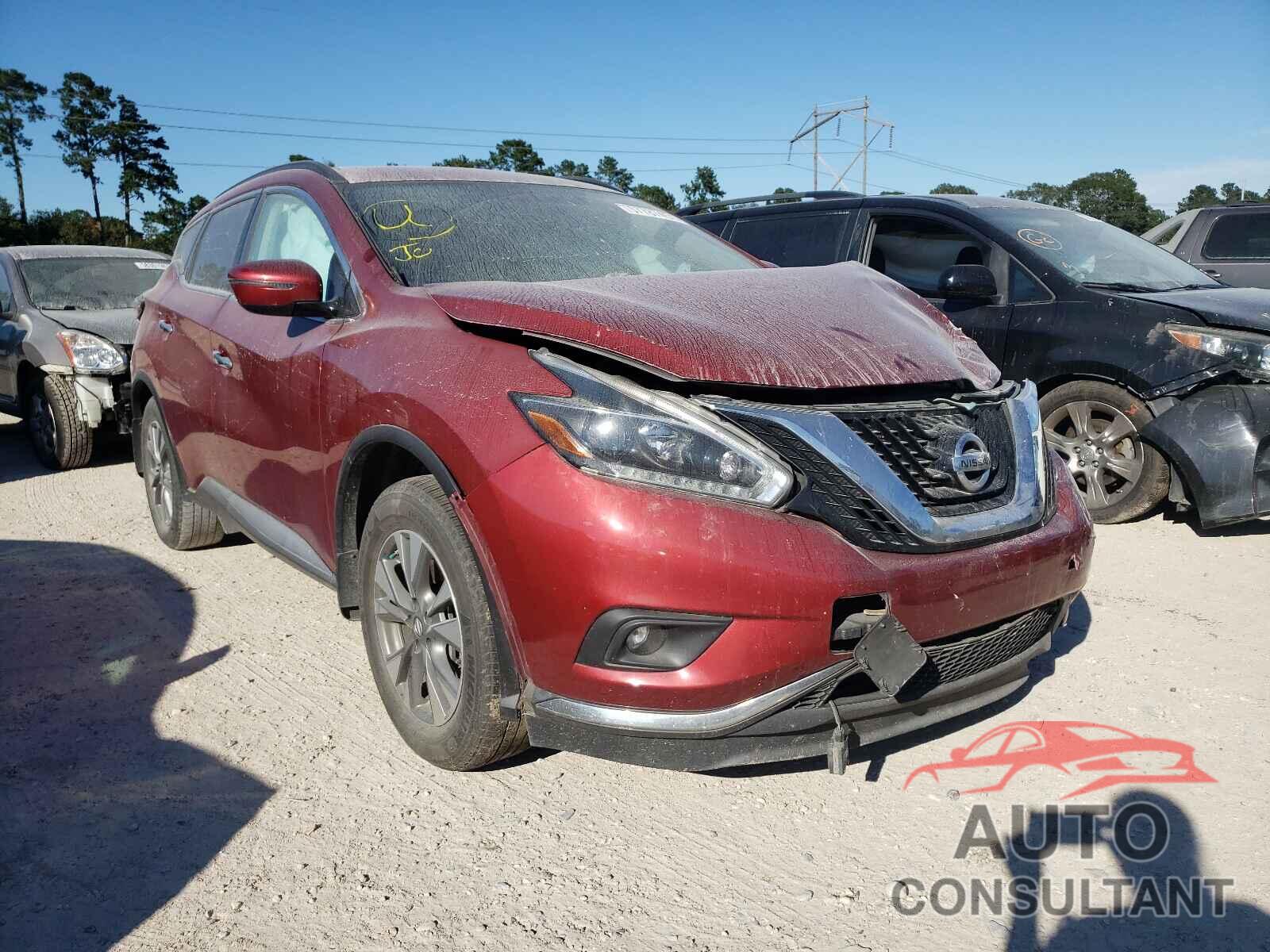 NISSAN MURANO 2018 - 5N1AZ2MG7JN128913