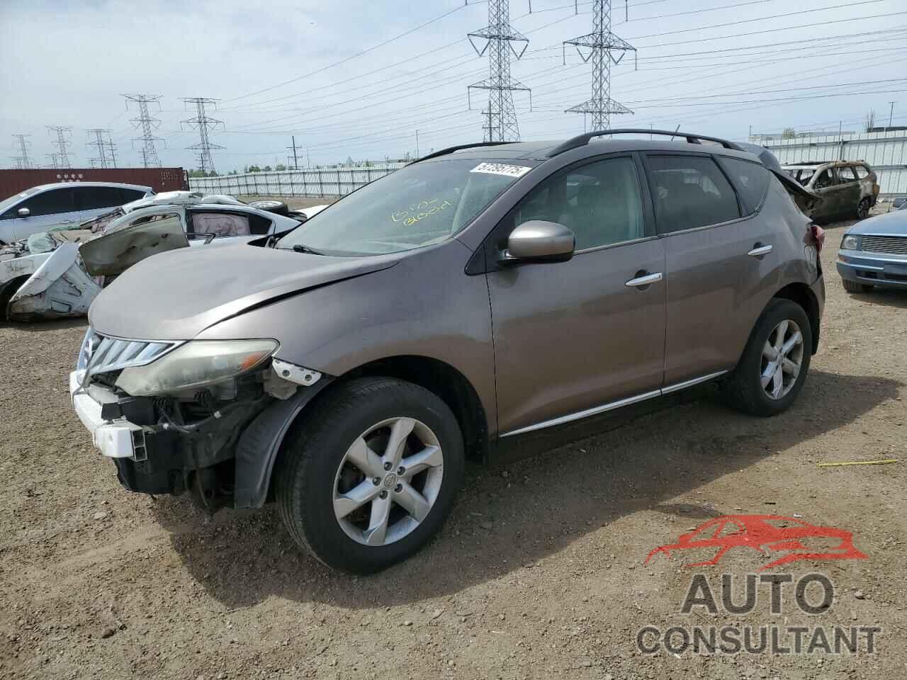 NISSAN MURANO 2010 - JN8AZ1MU6AW004067