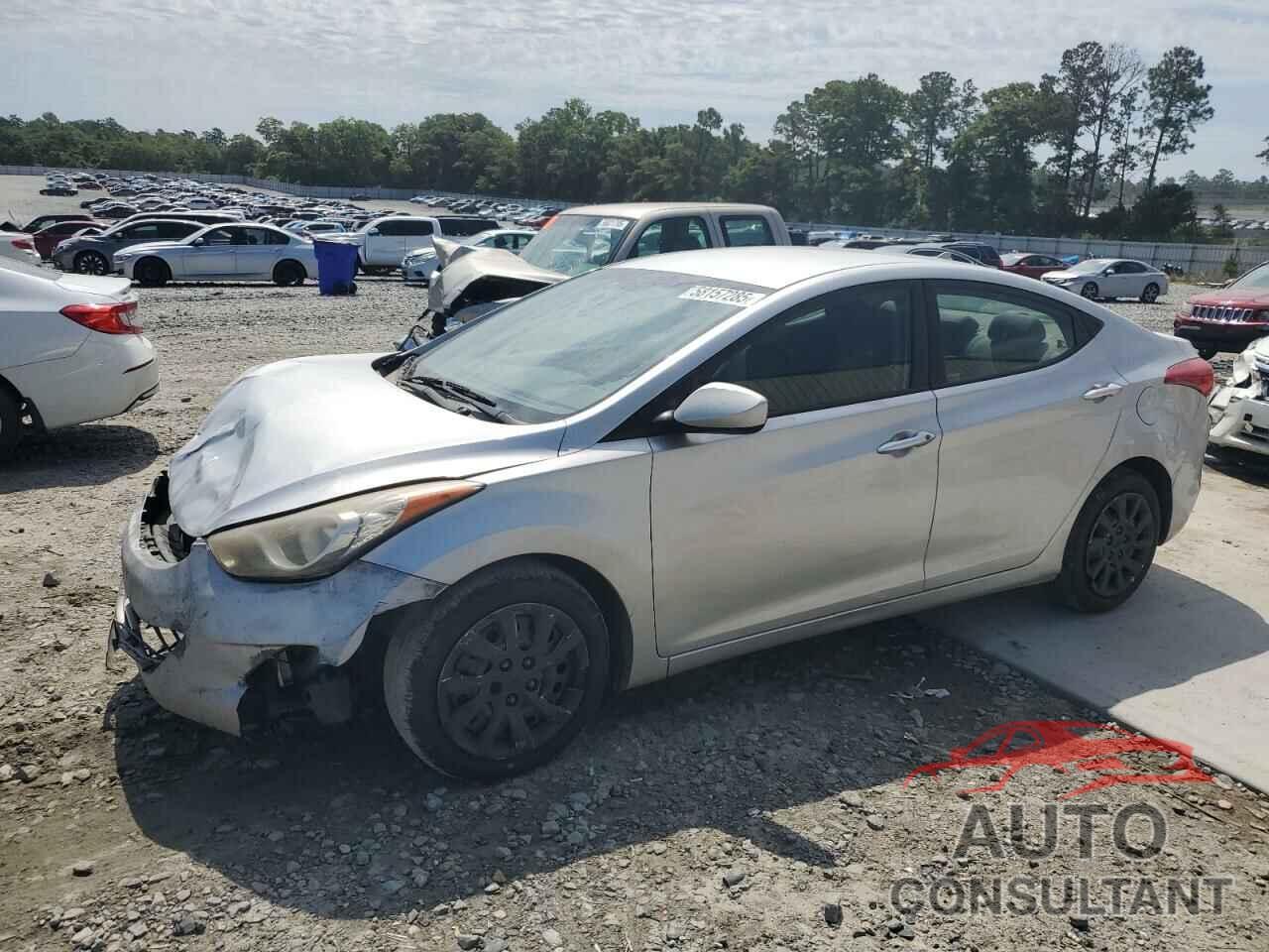 HYUNDAI ELANTRA 2013 - KMHDH4AE8DU554215