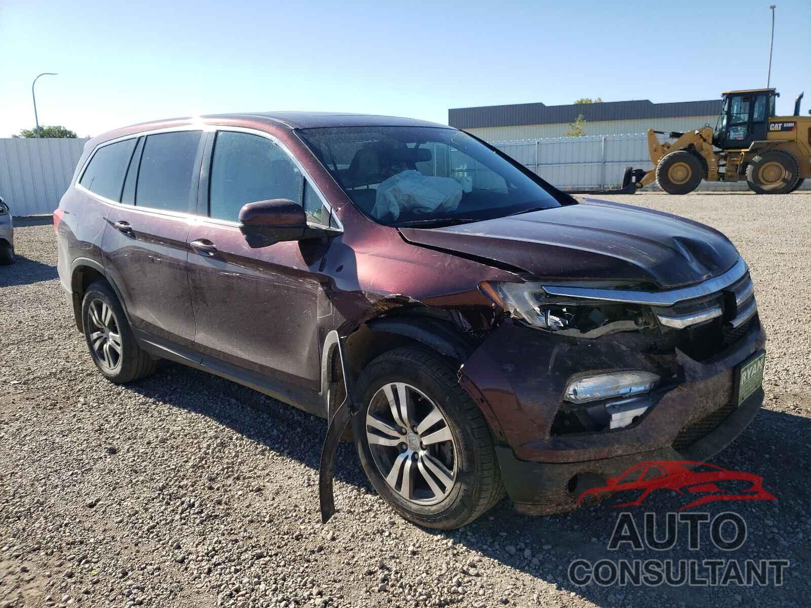 HONDA PILOT 2016 - 5FNYF6H50GB058545