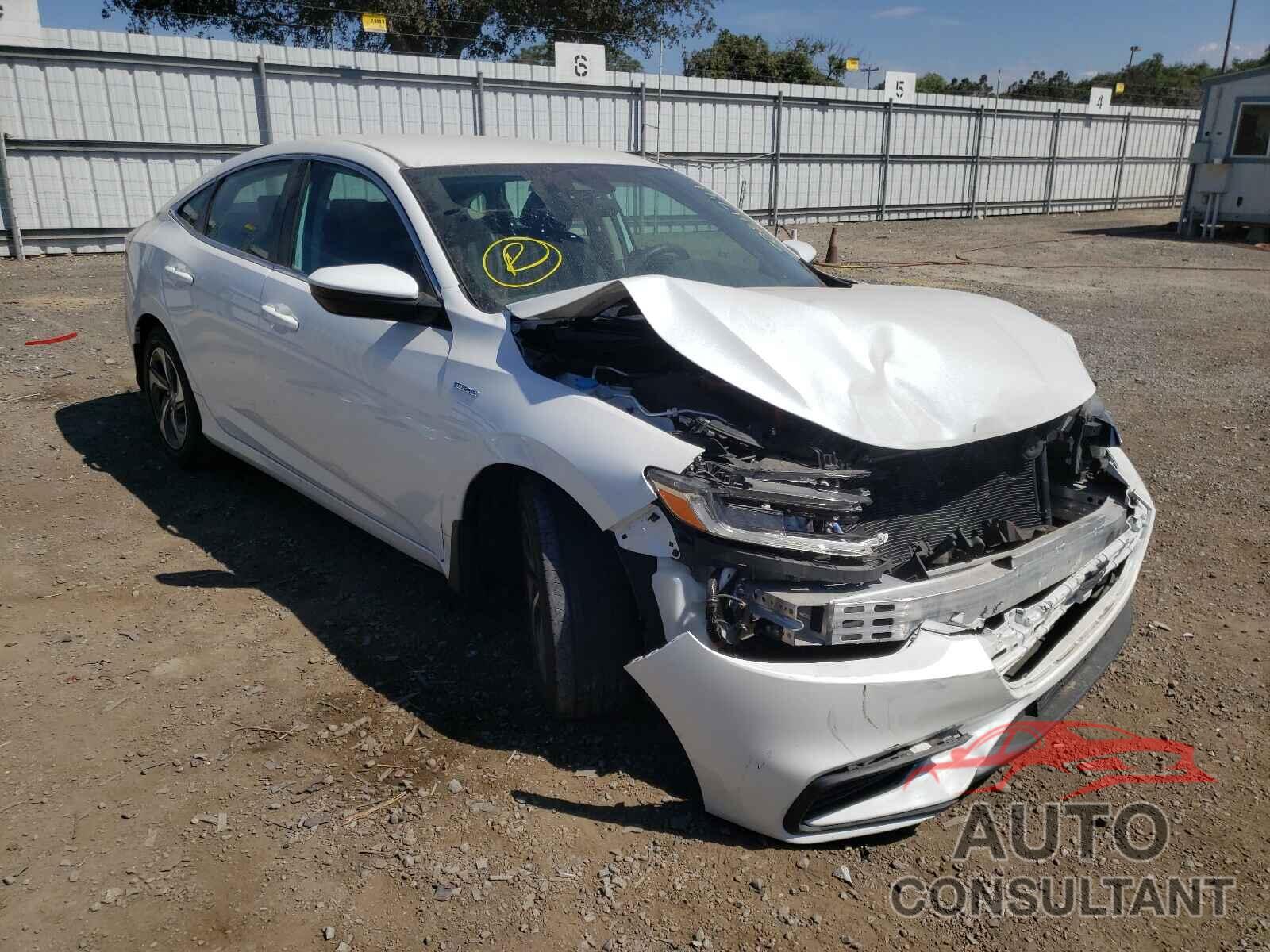 HONDA INSIGHT 2019 - 19XZE4F15KE007388