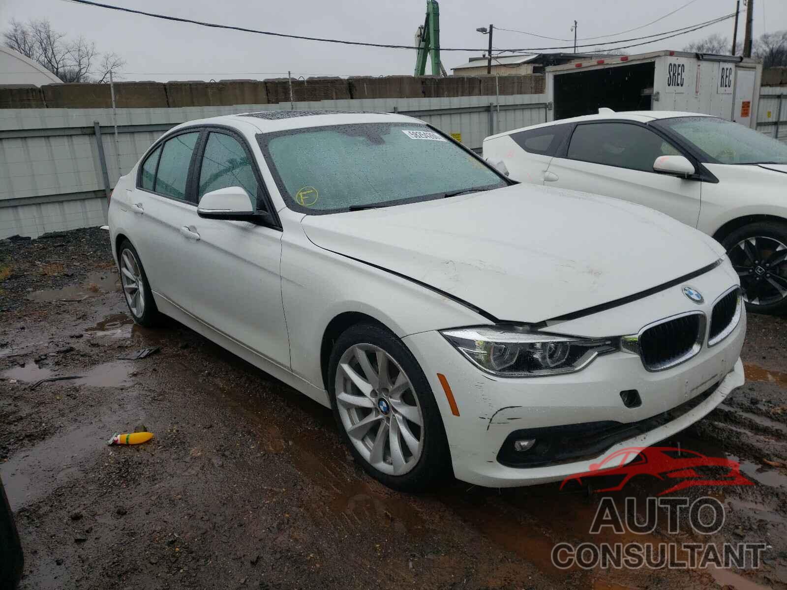 BMW 3 SERIES 2018 - WBA8A3C57JA494858