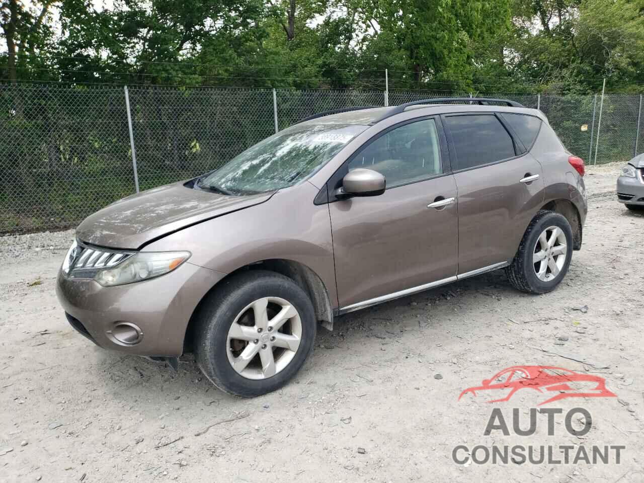 NISSAN MURANO 2009 - JN8AZ18W19W121059
