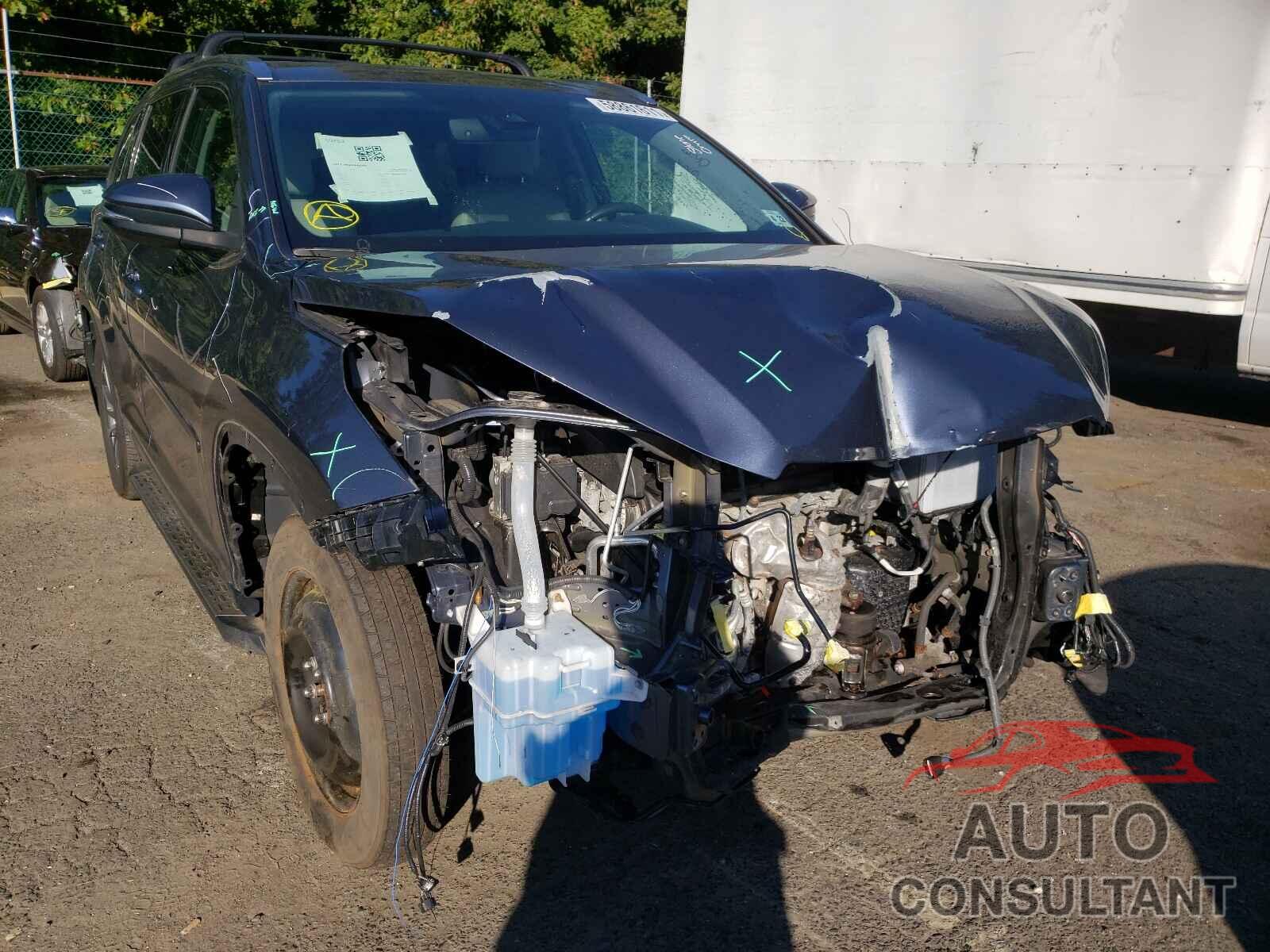 TOYOTA HIGHLANDER 2017 - 5TDJZRFH0HS406185