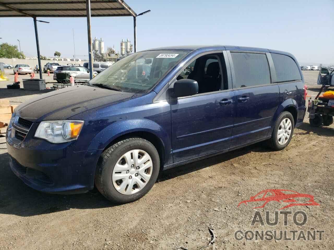 DODGE CARAVAN 2017 - 2C4RDGBG1HR637334