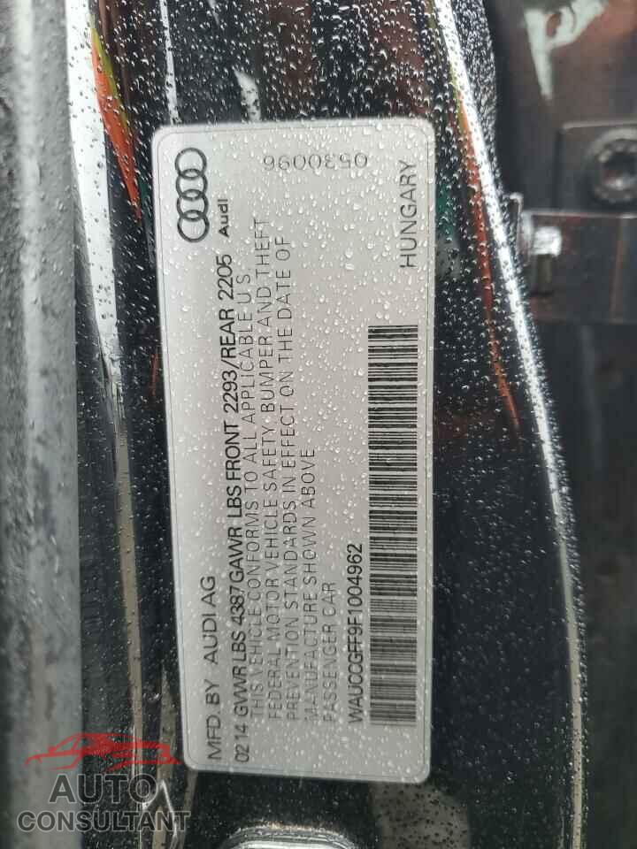 AUDI A3 2015 - WAUCCGFF9F1004962