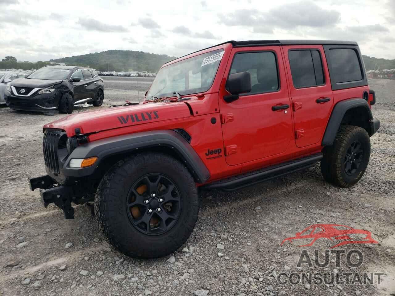 JEEP WRANGLER 2021 - 1C4HJXDG8MW650763