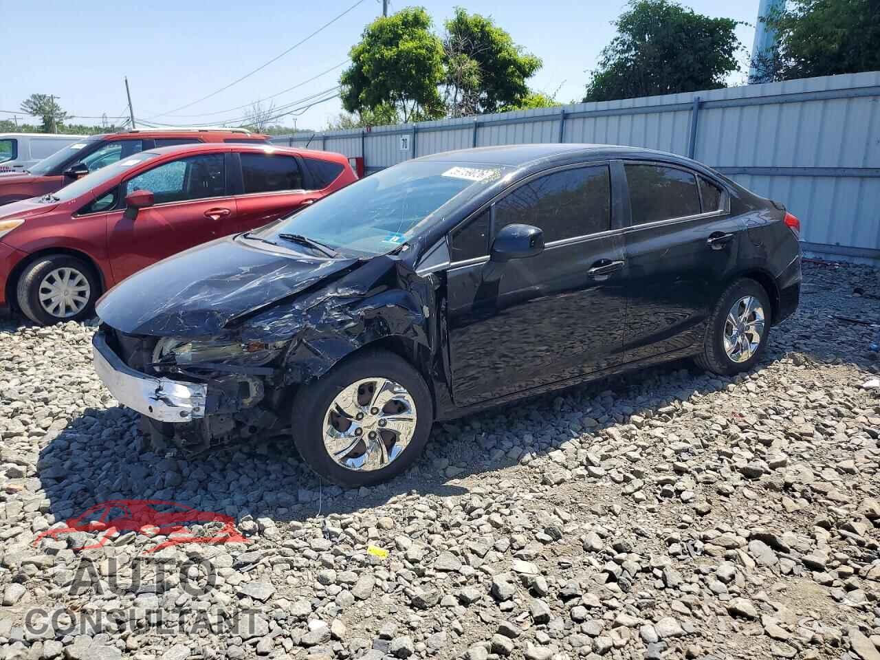 HONDA CIVIC 2013 - 19XFB2F50DE217063