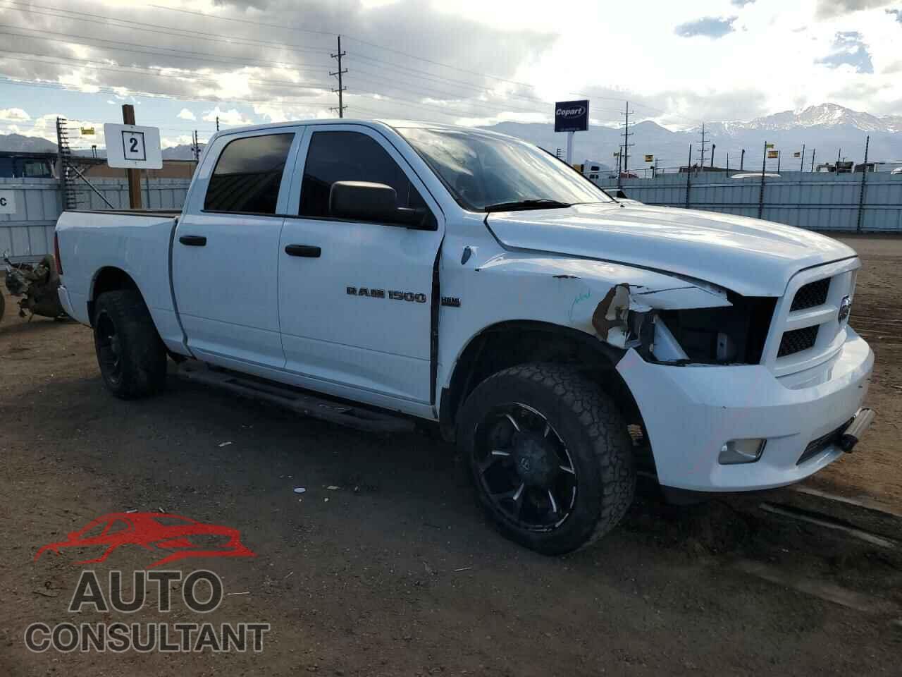 DODGE RAM 1500 2012 - 1C6RD7KT2CS195837