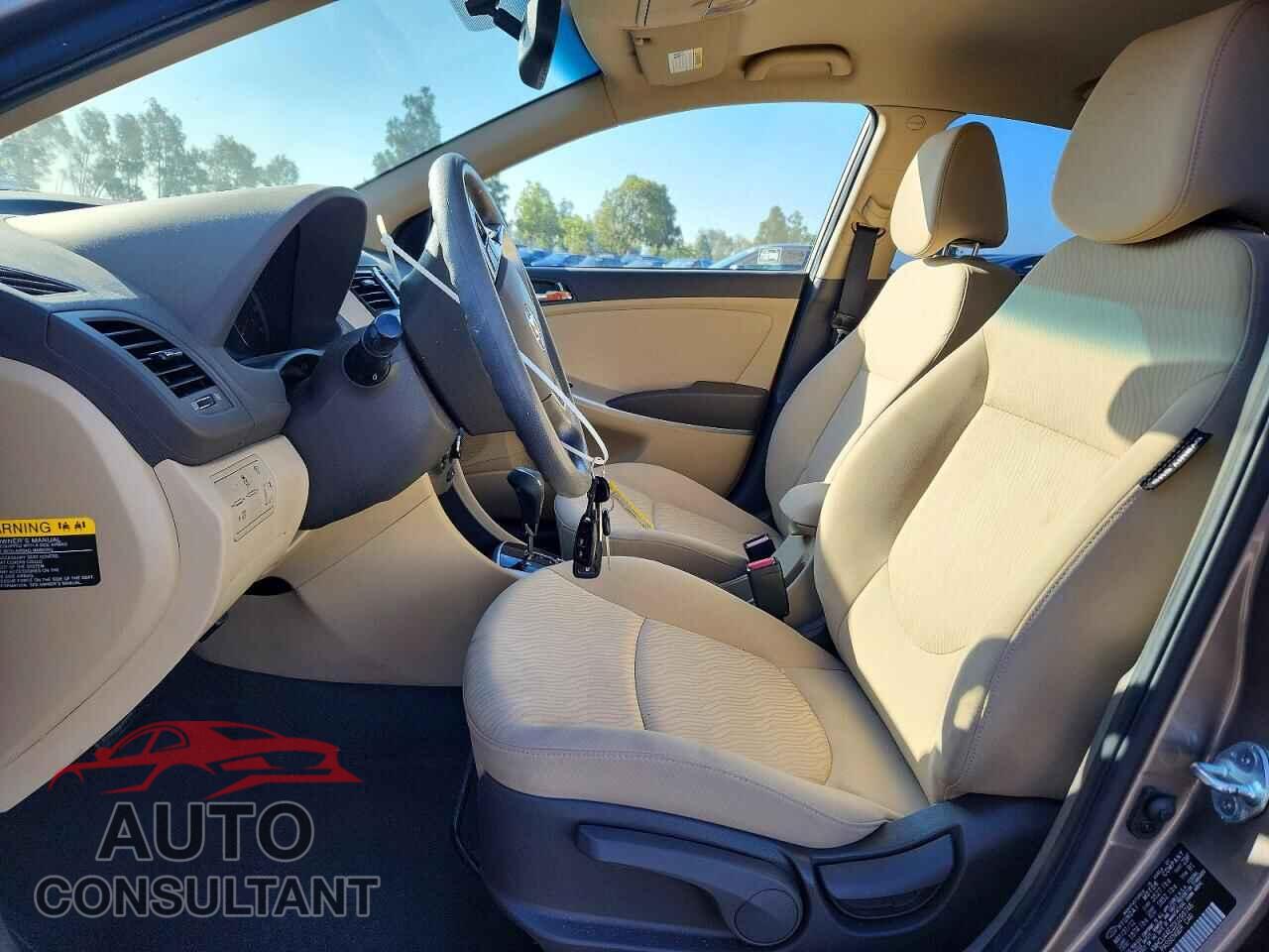 HYUNDAI ACCENT 2013 - KMHCU4AE2DU299746
