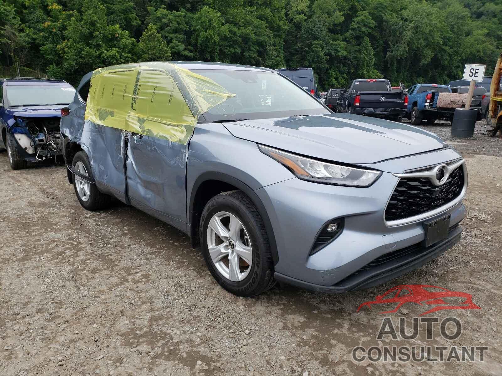 TOYOTA HIGHLANDER 2020 - 5TDBZRBH1LS008647