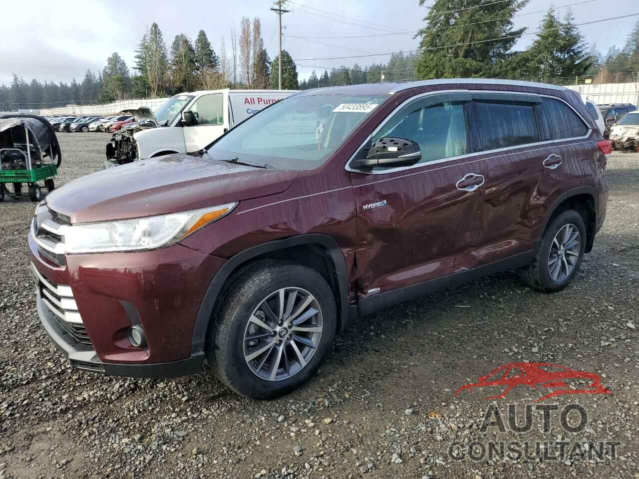 TOYOTA HIGHLANDER 2019 - 5TDJGRFH5KS073043
