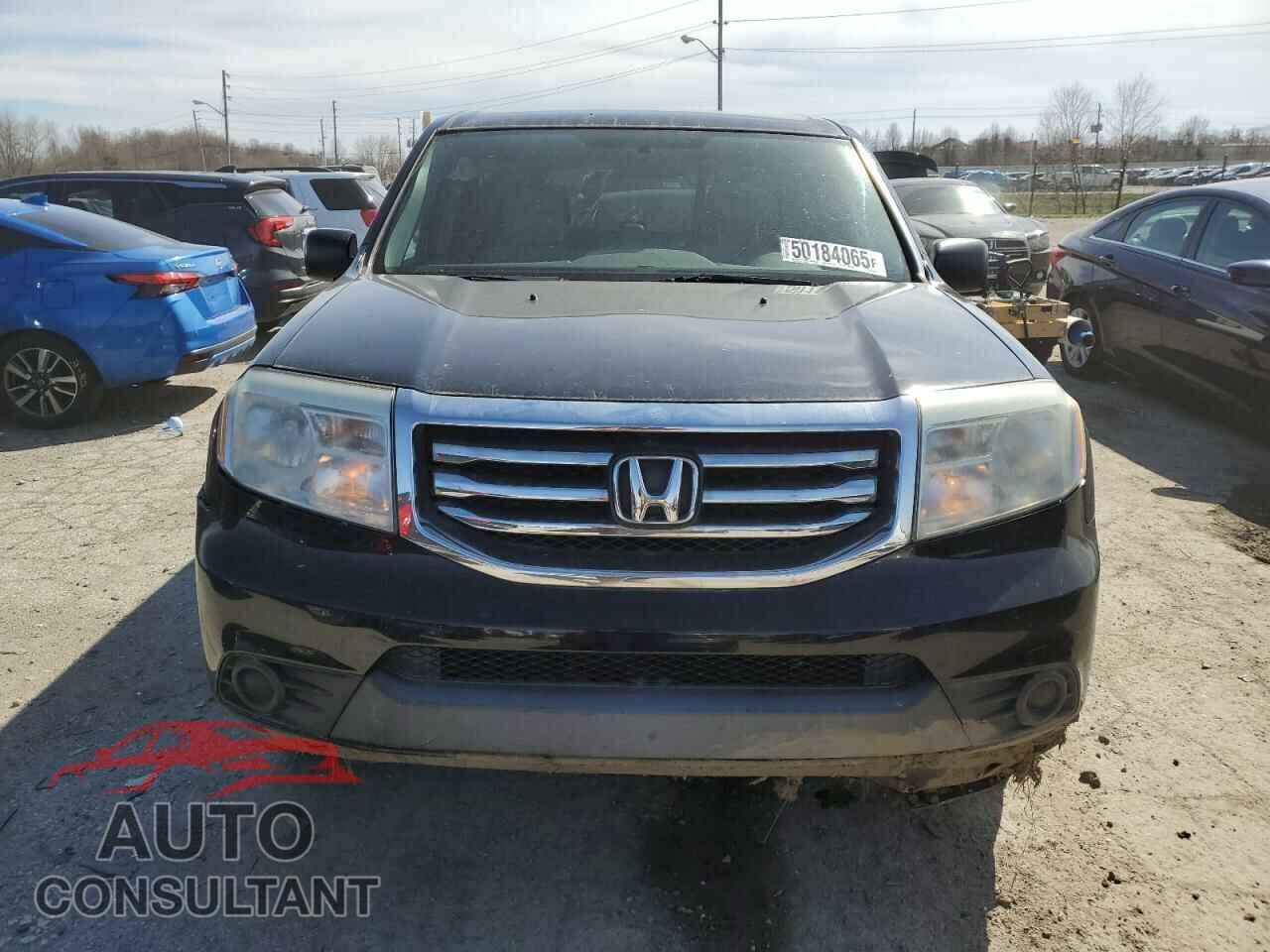 HONDA PILOT 2013 - 5FNYF3H2XDB032129