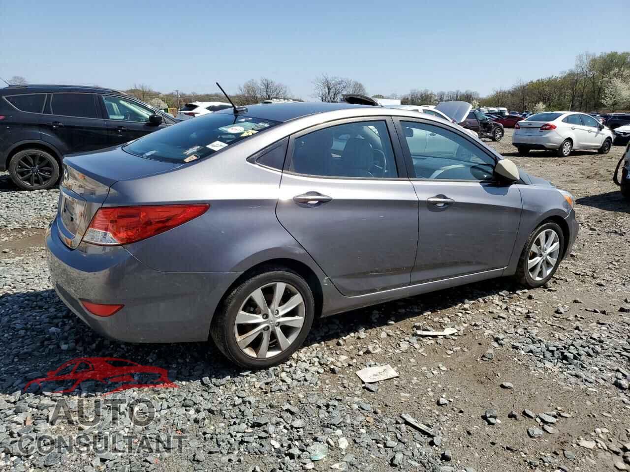HYUNDAI ACCENT 2014 - KMHCU4AE1EU763384
