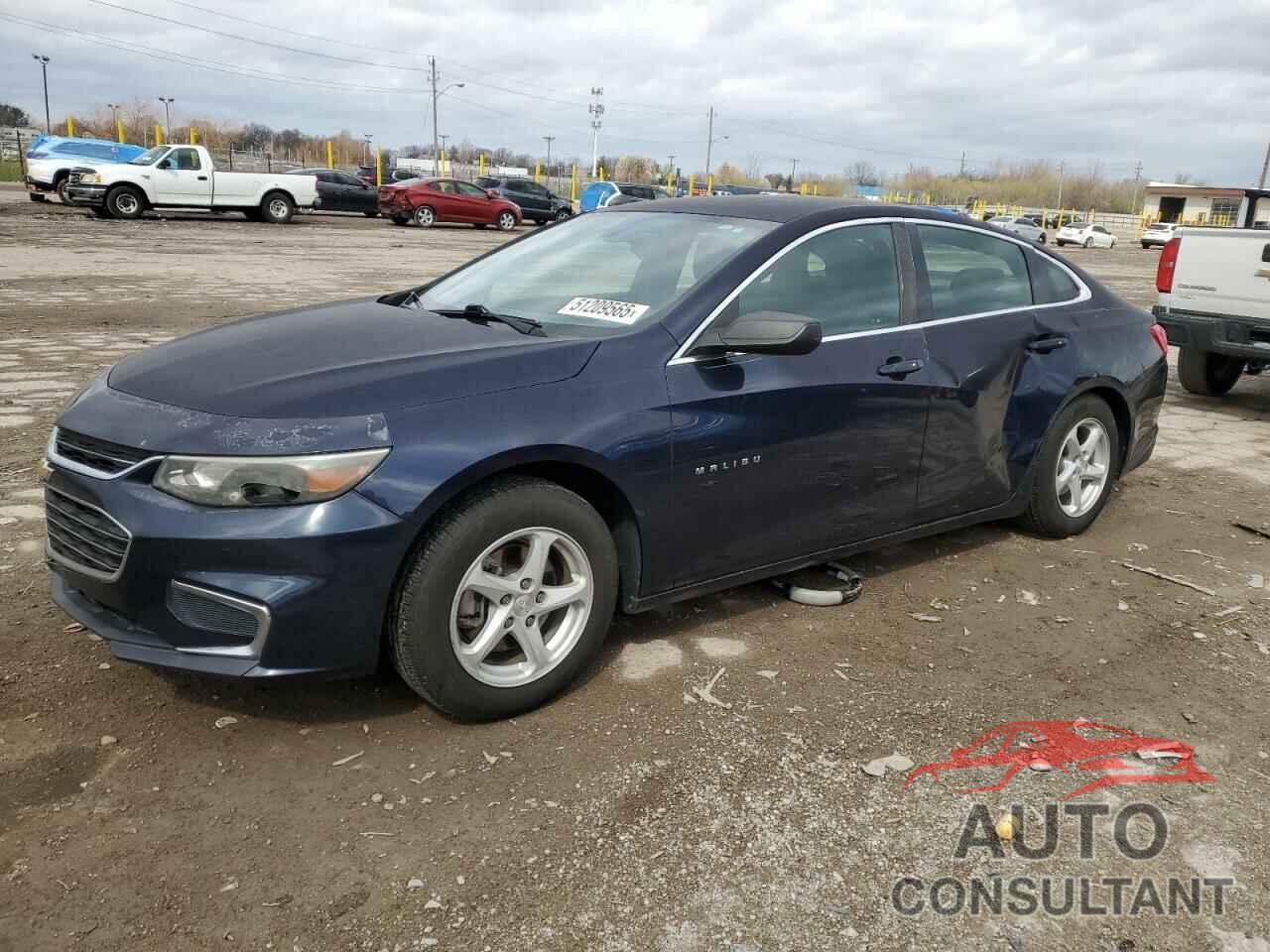 CHEVROLET MALIBU 2017 - 1G1ZB5STXHF142296