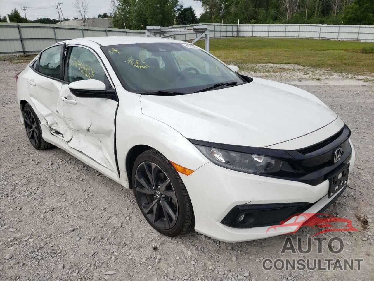 HONDA CIVIC 2019 - 2HGFC2F87KH605160