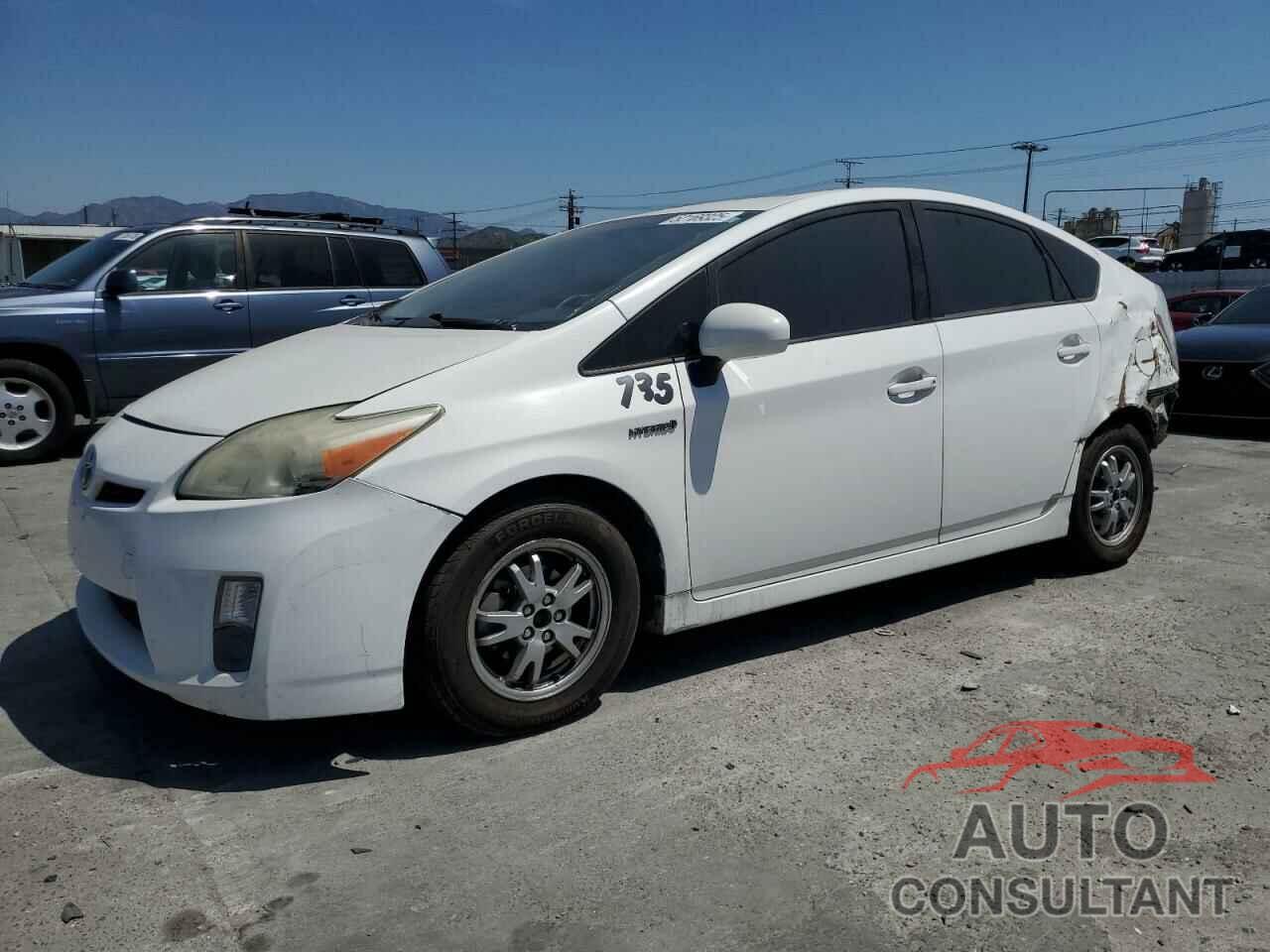 TOYOTA PRIUS 2010 - JTDKN3DU5A5149114