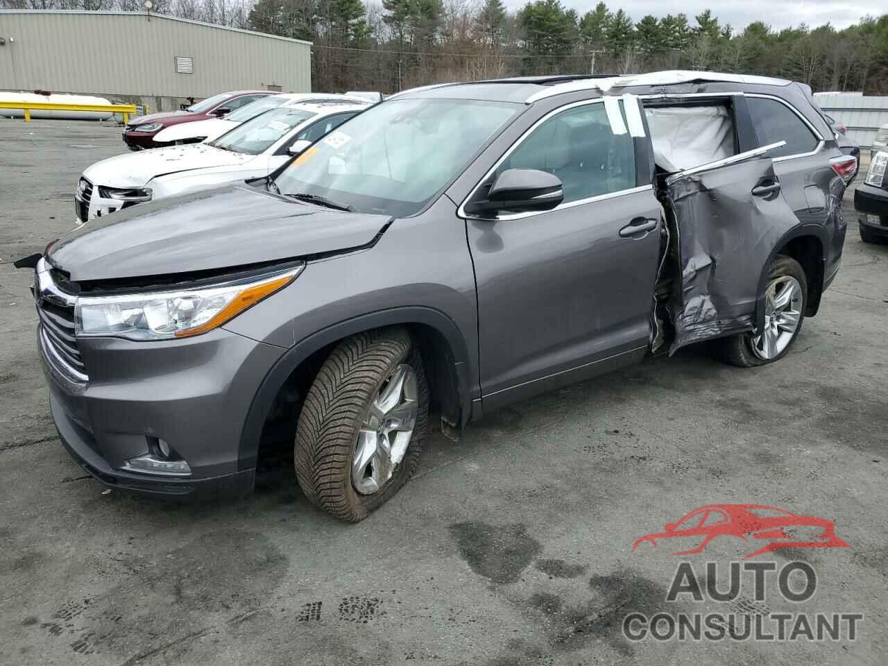 TOYOTA HIGHLANDER 2016 - 5TDDKRFH9GS355513
