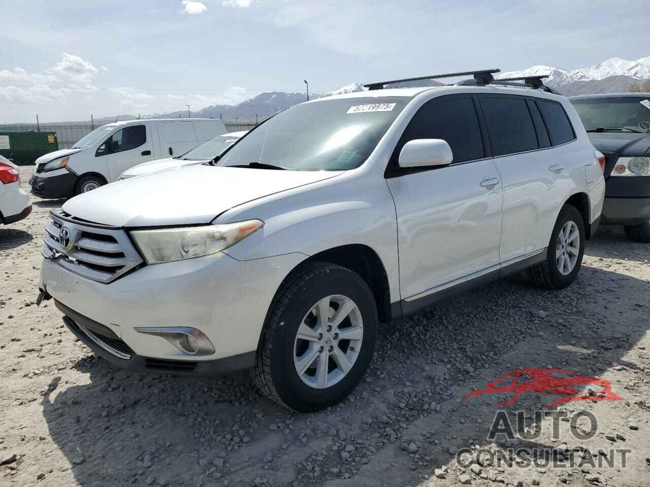 TOYOTA HIGHLANDER 2013 - 5TDZK3EH5DS106643