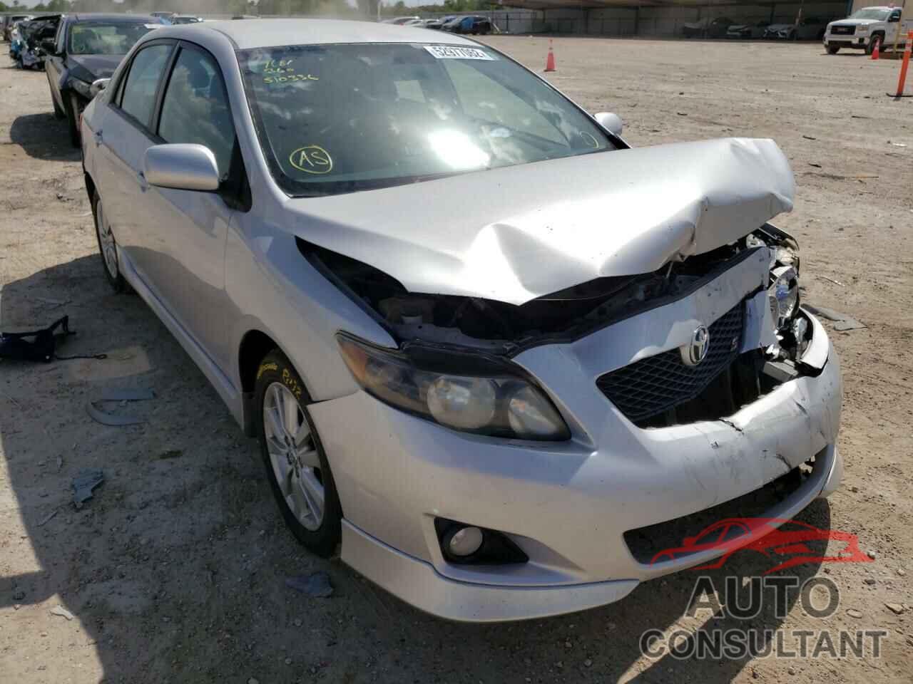 TOYOTA COROLLA 2010 - 2T1BU4EE6AC510336