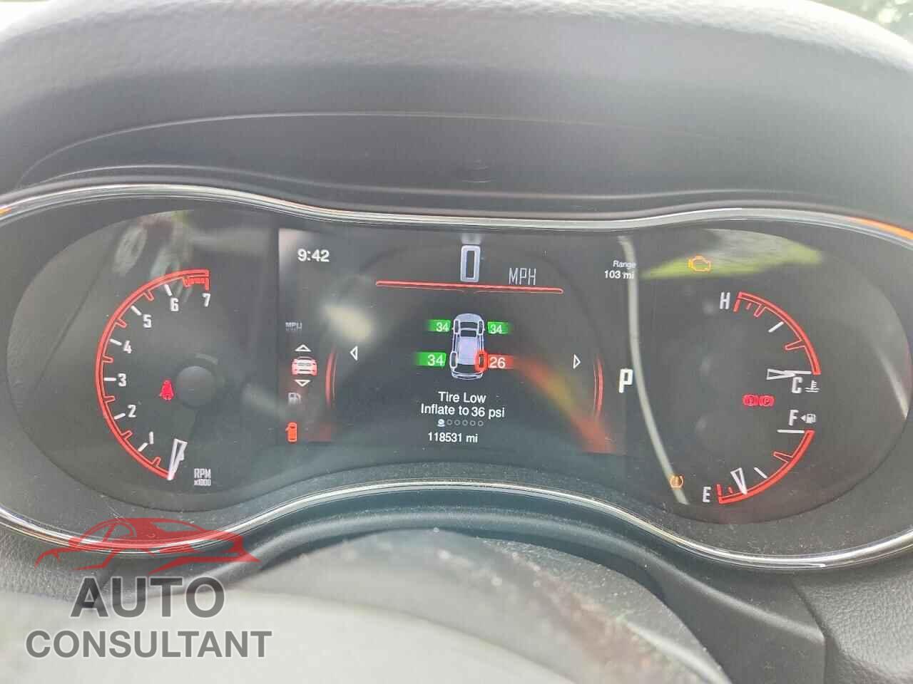 DODGE DURANGO 2015 - 1C4RDJDGXFC222948