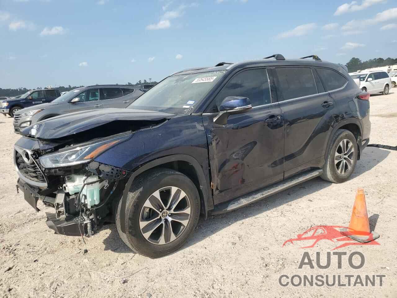 TOYOTA HIGHLANDER 2022 - 5TDGZRAH8NS543419