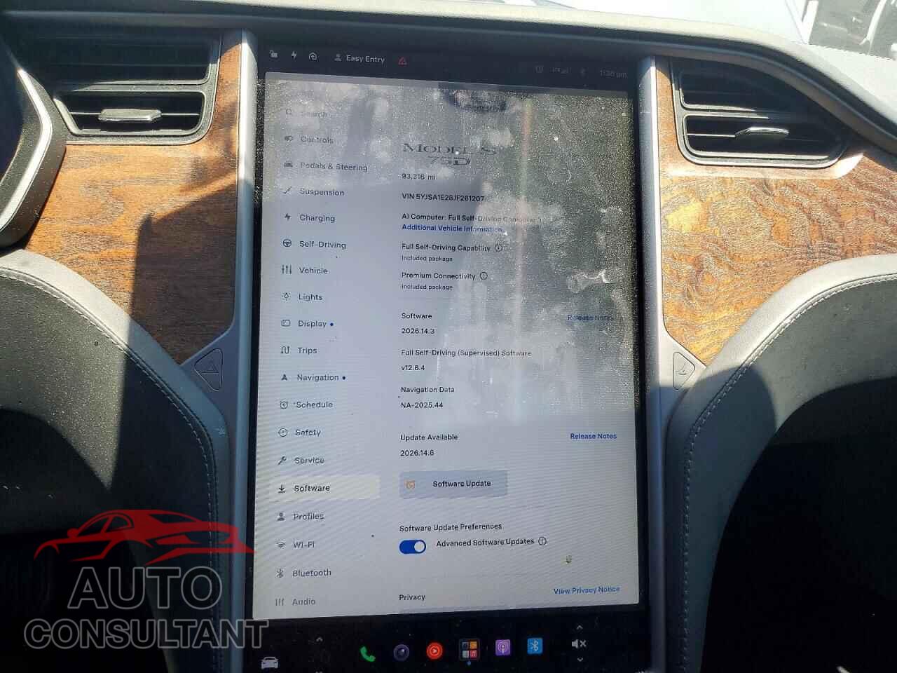 TESLA MODEL S 2018 - 5YJSA1E28JF261207