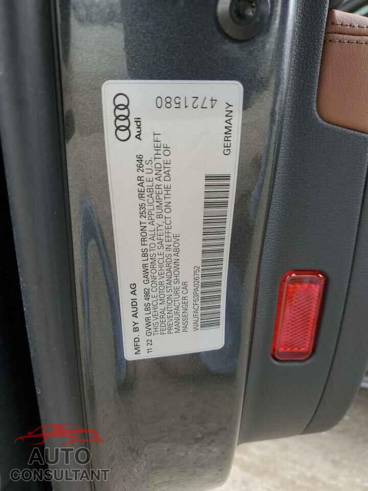 AUDI A5 2023 - WAUFACF53PA026752