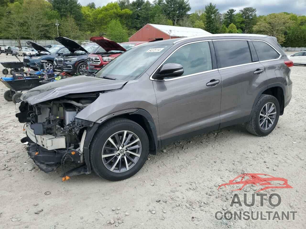 TOYOTA HIGHLANDER 2019 - 5TDJZRFHXKS729036