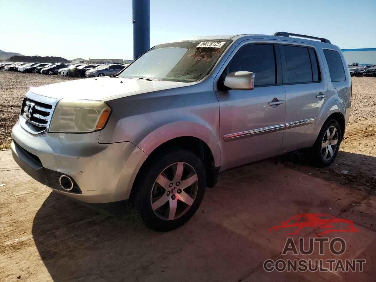 HONDA PILOT 2012 - 5FNYF3H91CB022312