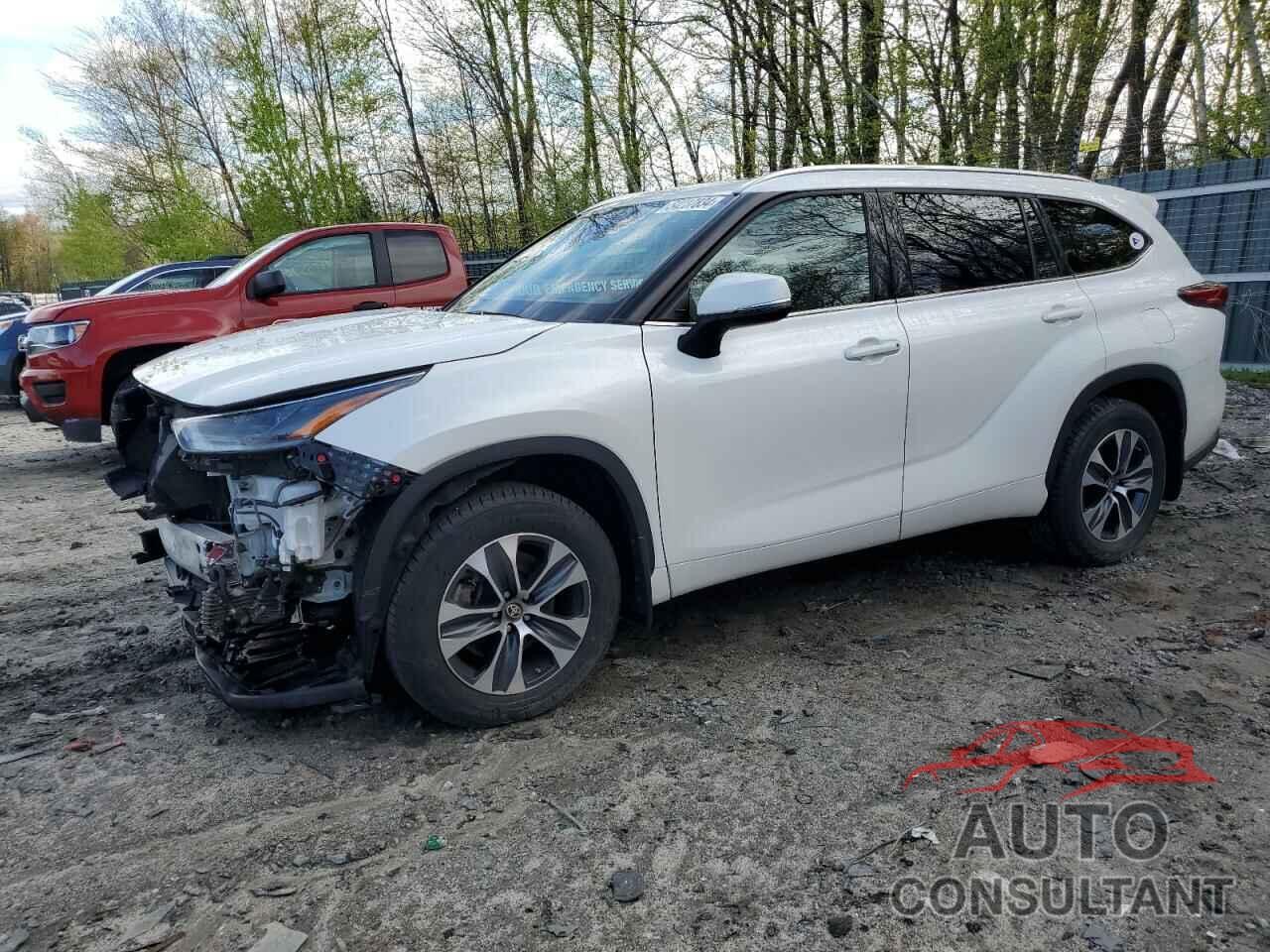 TOYOTA HIGHLANDER 2021 - 5TDGZRBH5MS066039