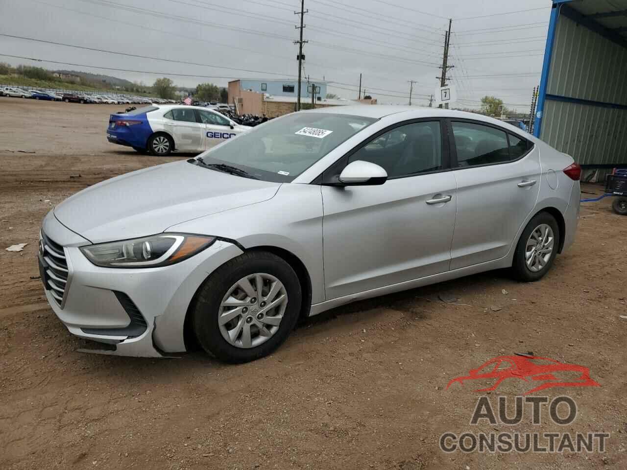 HYUNDAI ELANTRA 2017 - KMHD74LF4HU095408