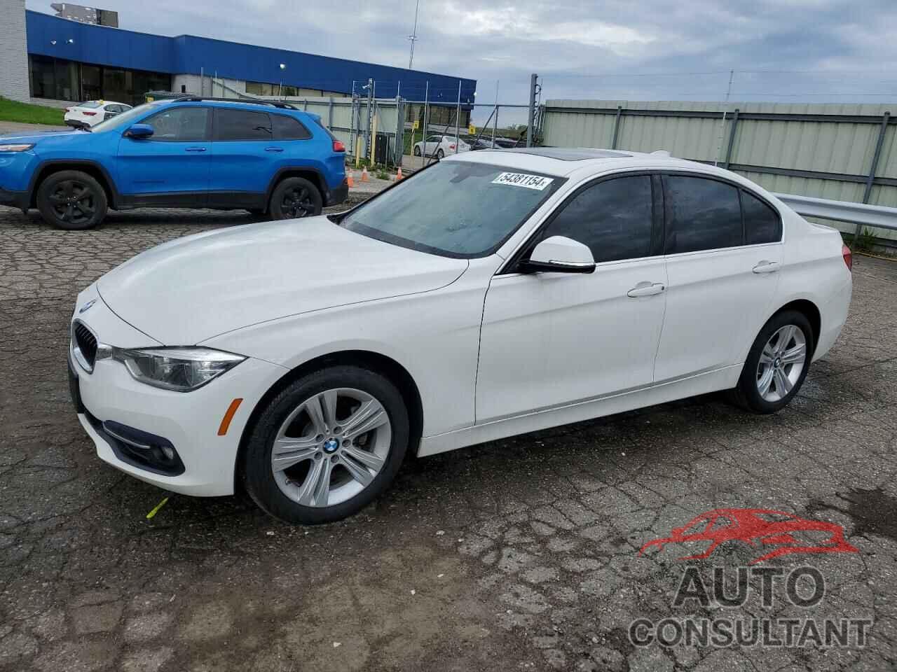 BMW 3 SERIES 2018 - WBA8D9G51JNU67331