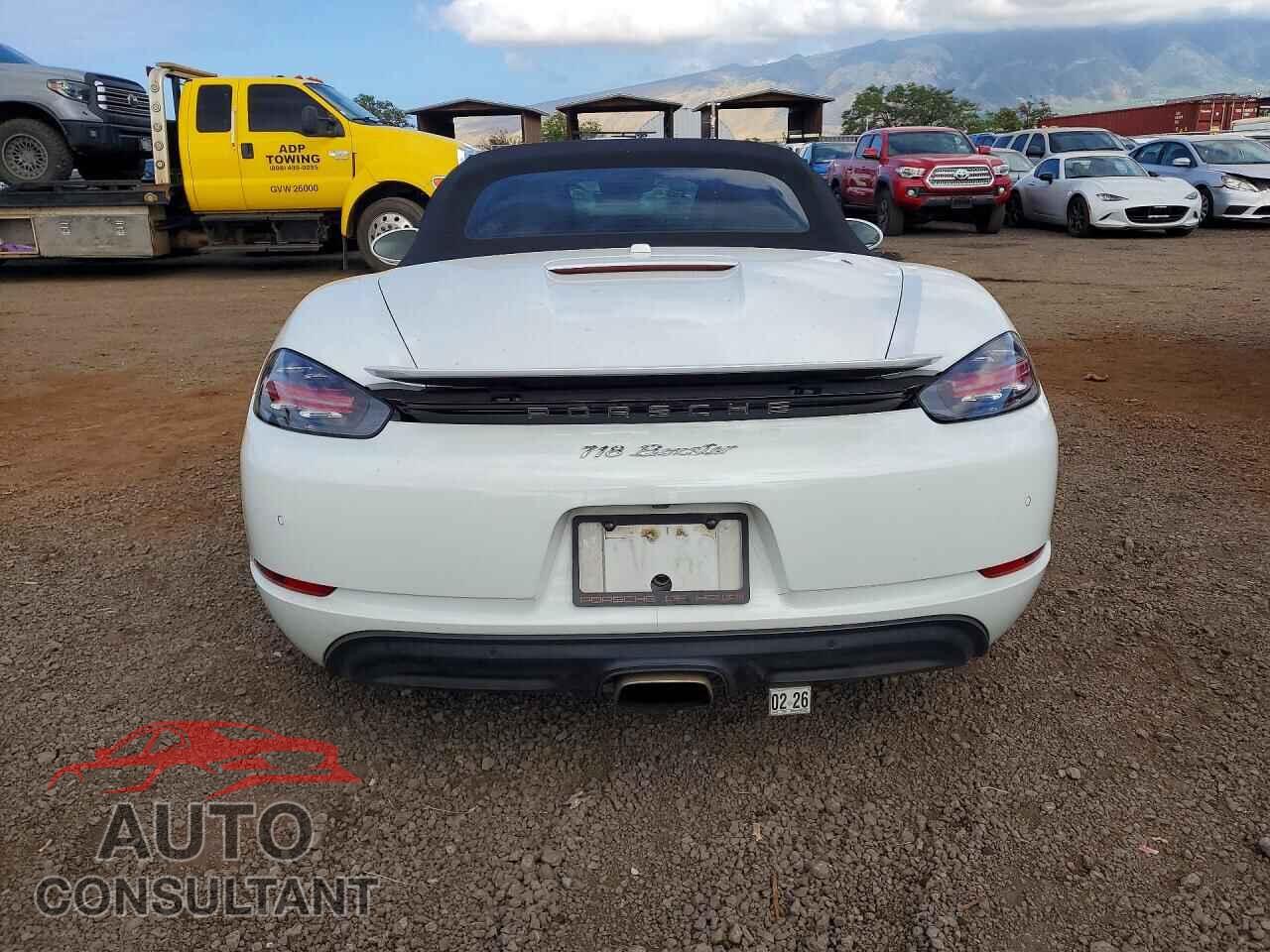 PORSCHE BOXSTER 2019 - WP0CA2A83KS210822