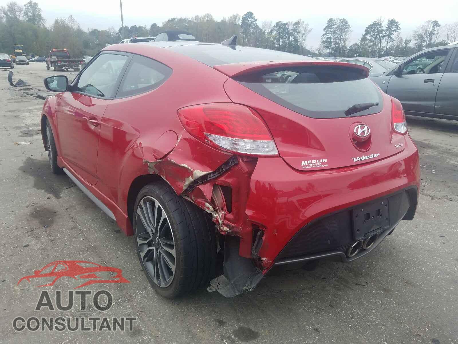 HYUNDAI VELOSTER 2016 - KMHTC6AE5GU274357
