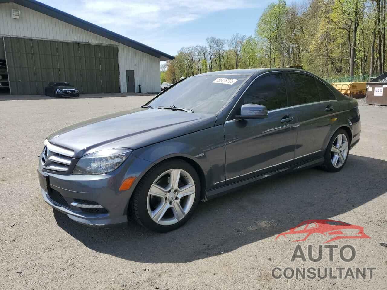 MERCEDES-BENZ C-CLASS 2011 - WDDGF8BB9BR165933