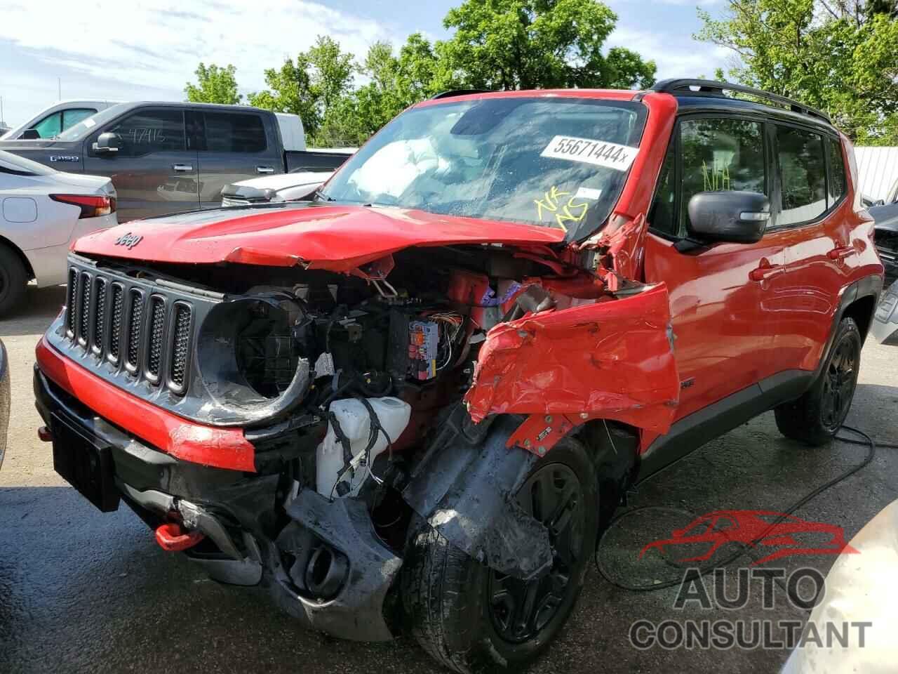 JEEP RENEGADE 2018 - ZACCJBCBXJPJ02529